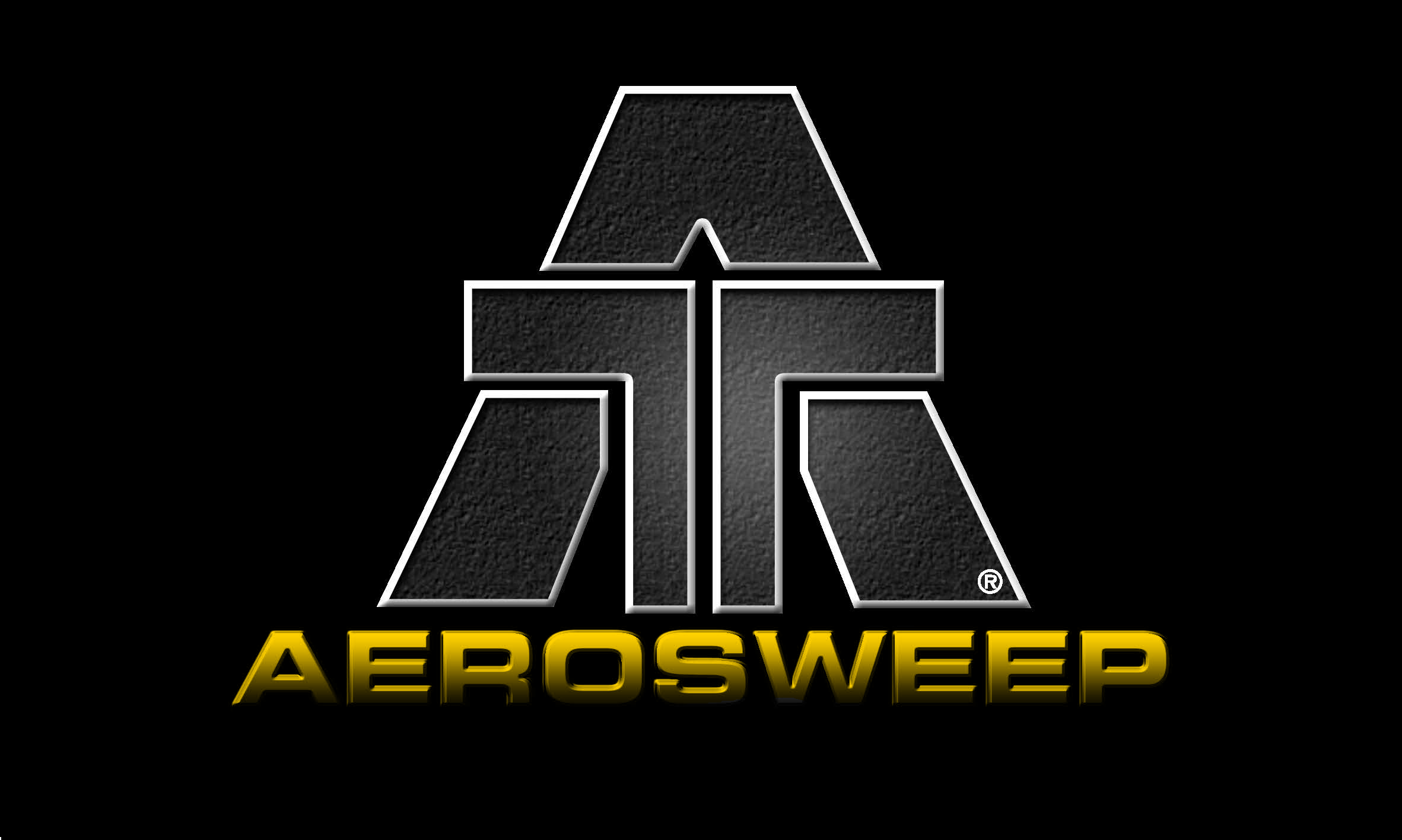 AEROSWEEP Logo Yellow FINAL Black Background - Copy