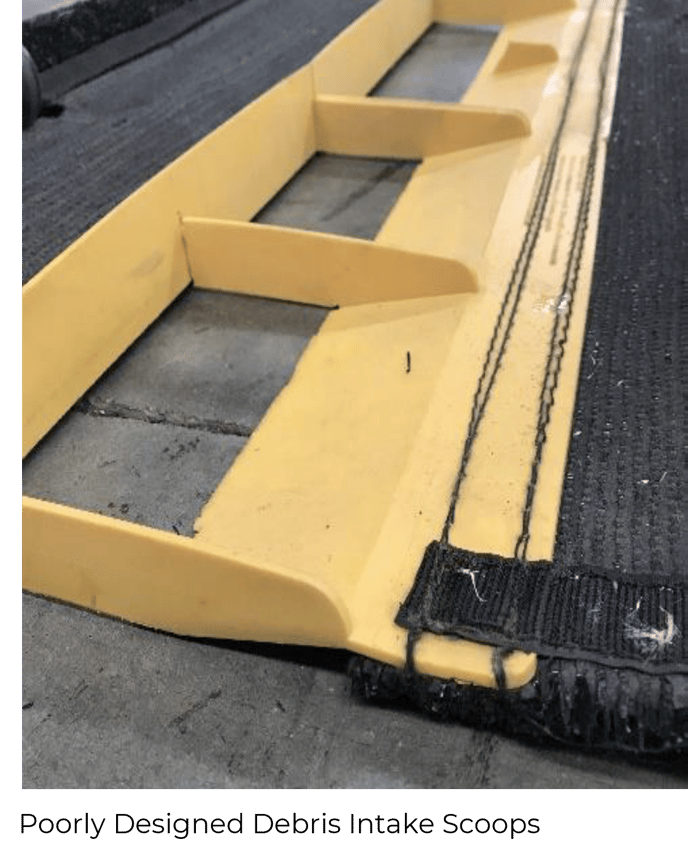 Poorly Designed Intake Scoops