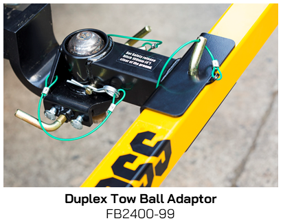 FB2400-99  Duplex Tow Ball Adaptor