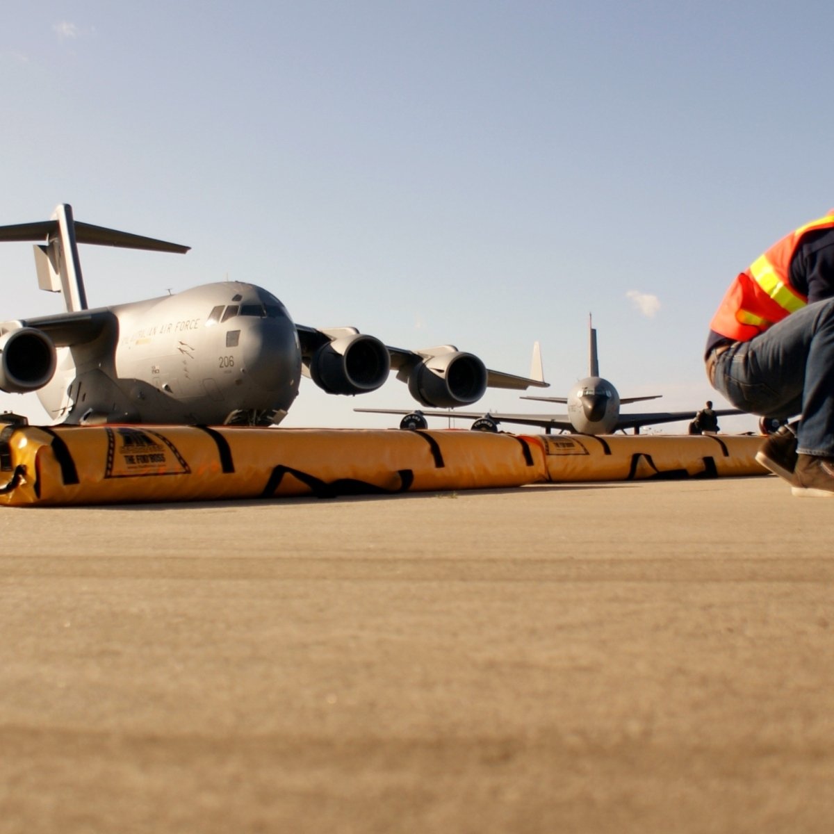 Fod Boss at military airfield