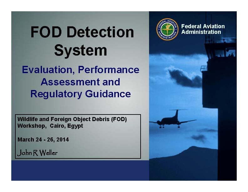 FOD Detection and Removal